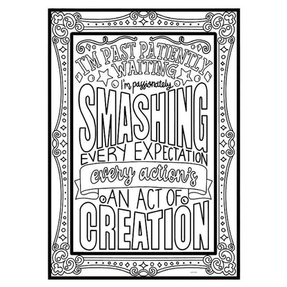 Coloring - Rise Up (Pages or Postcards) by Coloring Broadway