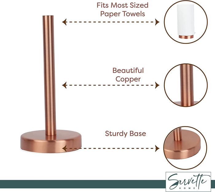 Copper Paper Towel Holder