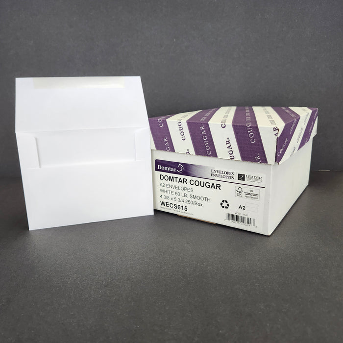 Cougar A2 White Envelopes