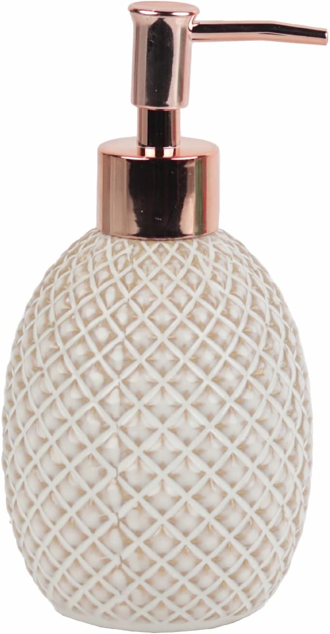 Criss Cross Pattern Soap Dispenser