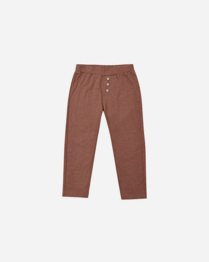 cru pant in mulberry