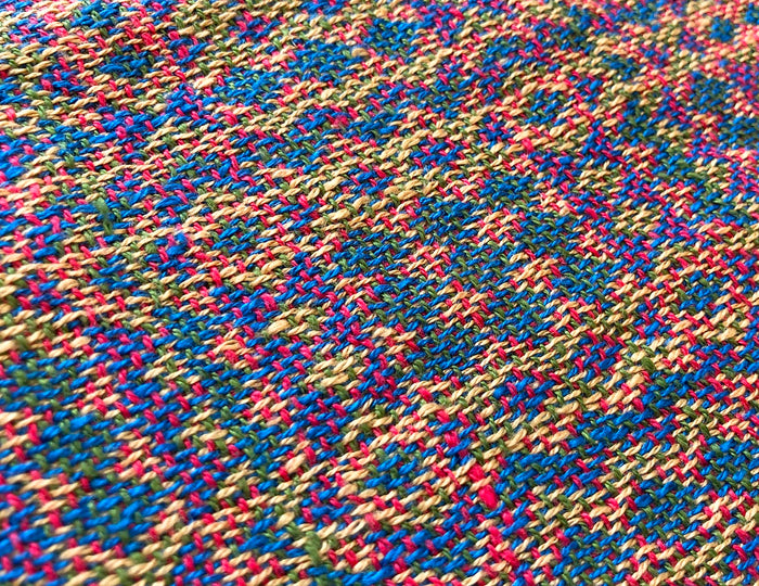 Diamond Dazzle Euroflax Table Runner Yarn Kit and Pattern