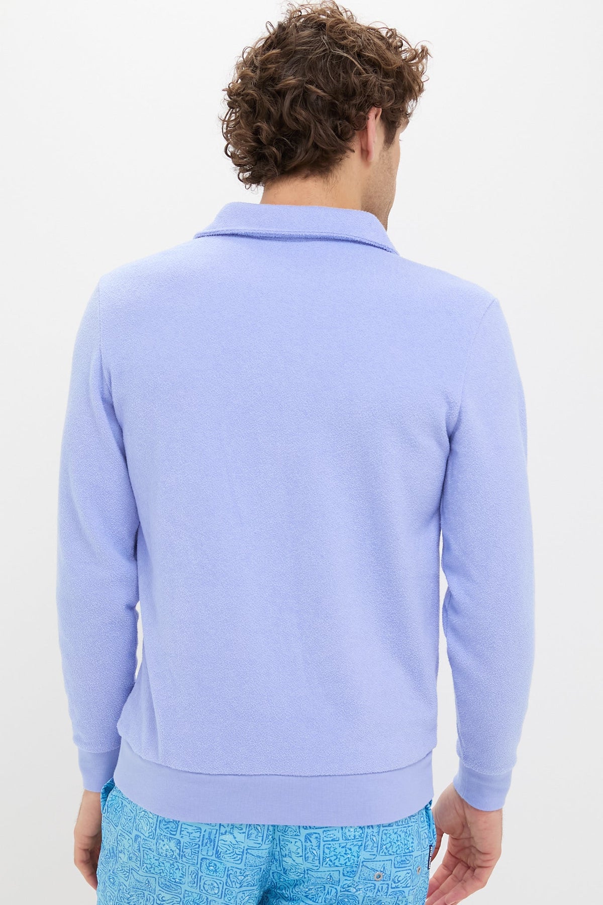 Big Chill Terry Collared Sweatshirt