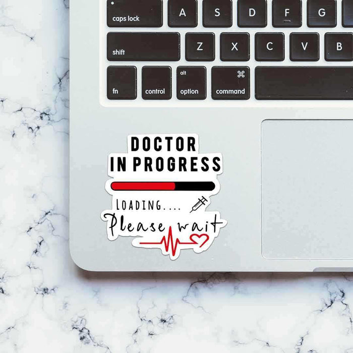 Doctor In Progress Sticker - Stickers | STICK IT UP
