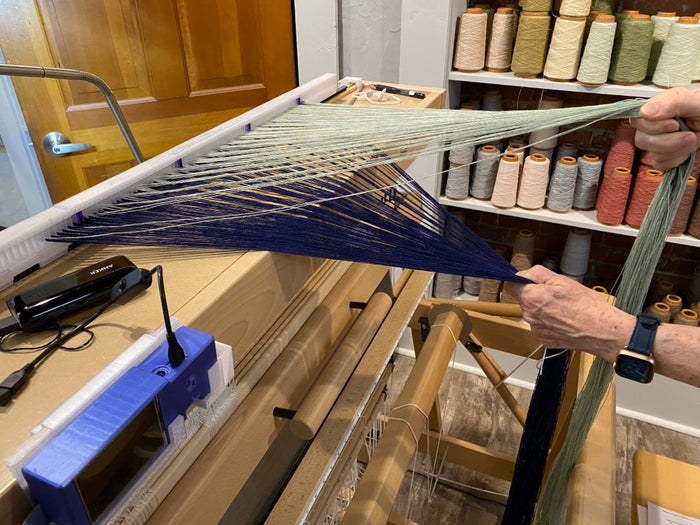 Double Warp Helping Hands - Louet Spring, David, & Megado