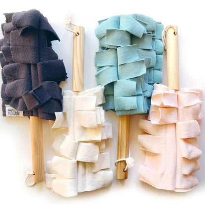 Duster - Washable Organic Cotton Fleece (Teal) by Marley’s Monsters