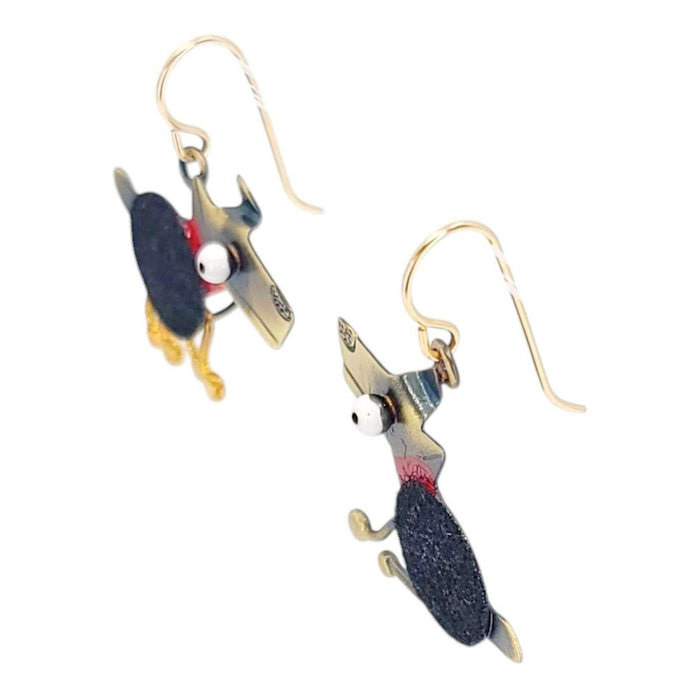 Earrings - Spot Dogs by Chickenscratch