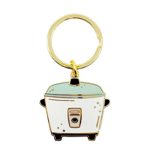 Enamel Keychain - Rice Cooker by Occasionalish