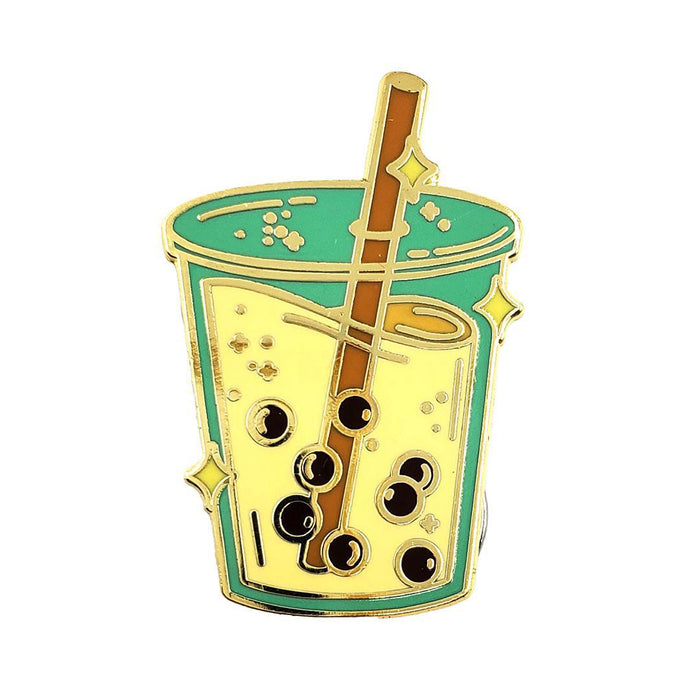 Enamel Pin - Boba Milk Tea by Occasionalish