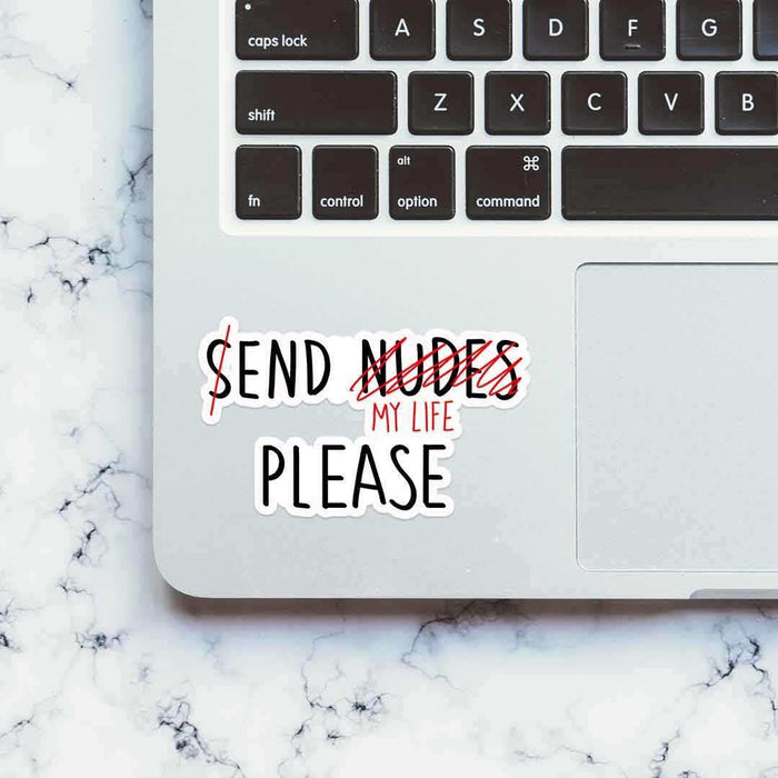 End my life please-sticker - Stickers | STICK IT UP