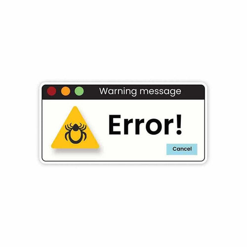 Error! Sticker - Stickers | STICK IT UP
