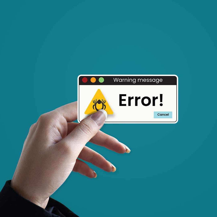 Error! Sticker - Stickers | STICK IT UP