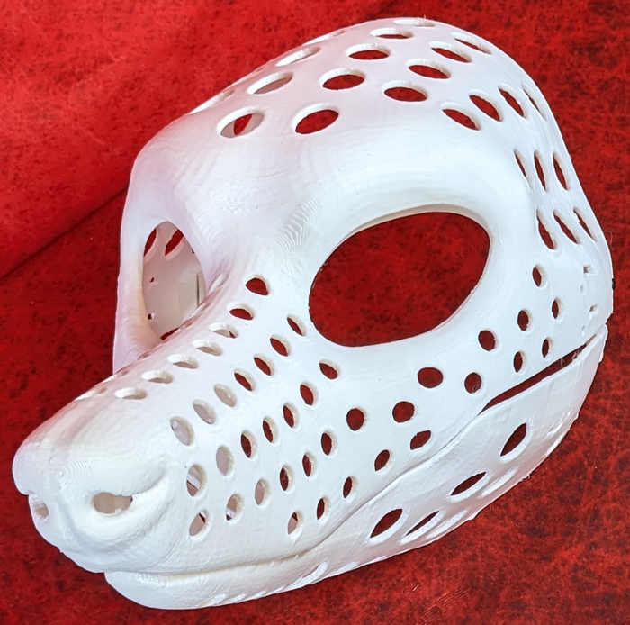Feminine Borzoi Head Base