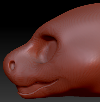 Feminine Cobra Static Jaw Head Base