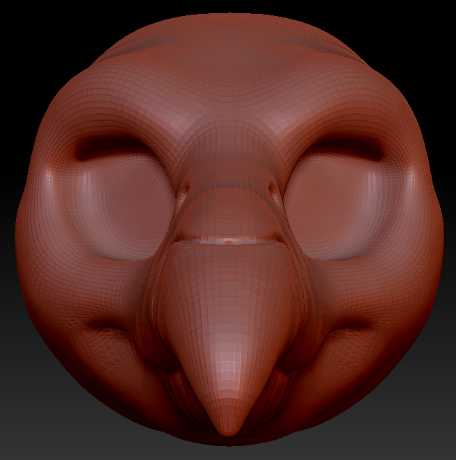 Feminine Condor Head Base