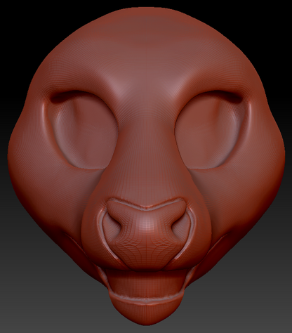 Feminine Deer Static Jaw Head Base