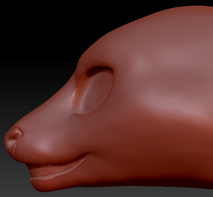 Feminine Deer Static Jaw Head Base