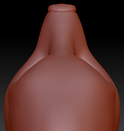 Feminine European Badger Head Base