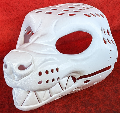 Feminine Hyena Head Base Variant 6