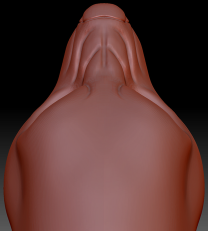 Feminine Hyena Head Base Variant 6