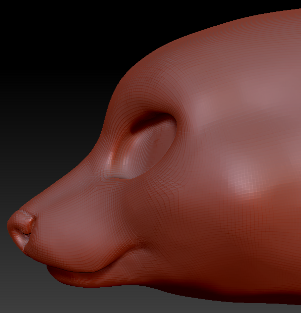 Feminine Lemur Head Base