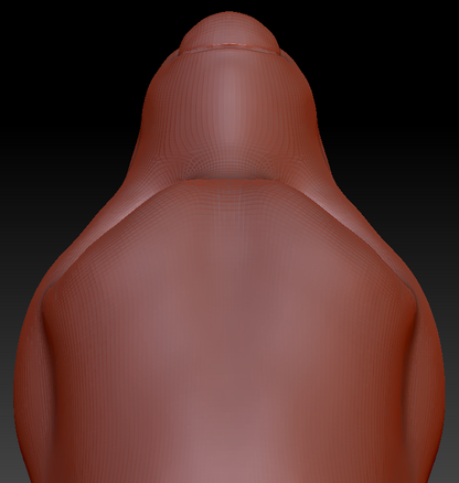 Feminine Pitbull Head Base