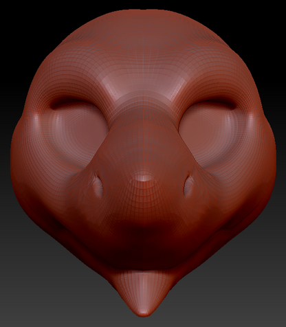 Feminine Sergal Head Base Variant 3