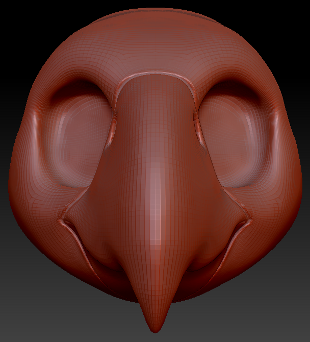 Feminine Toony Bird Head Base Variant 4