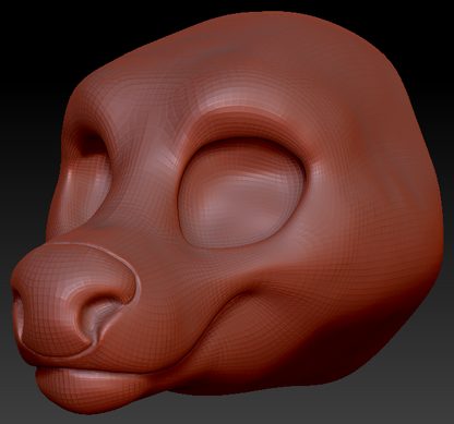 Feminine Toony Deer Head Base Variant 1