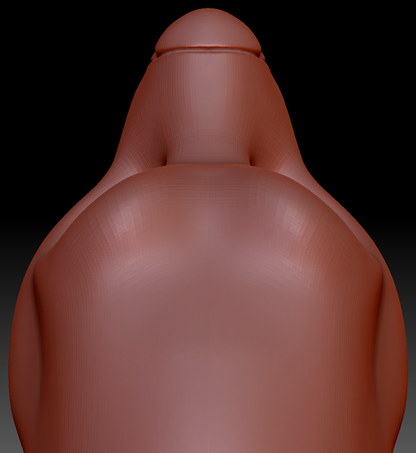 Feminine Toony Hyena Head Base Variant 4