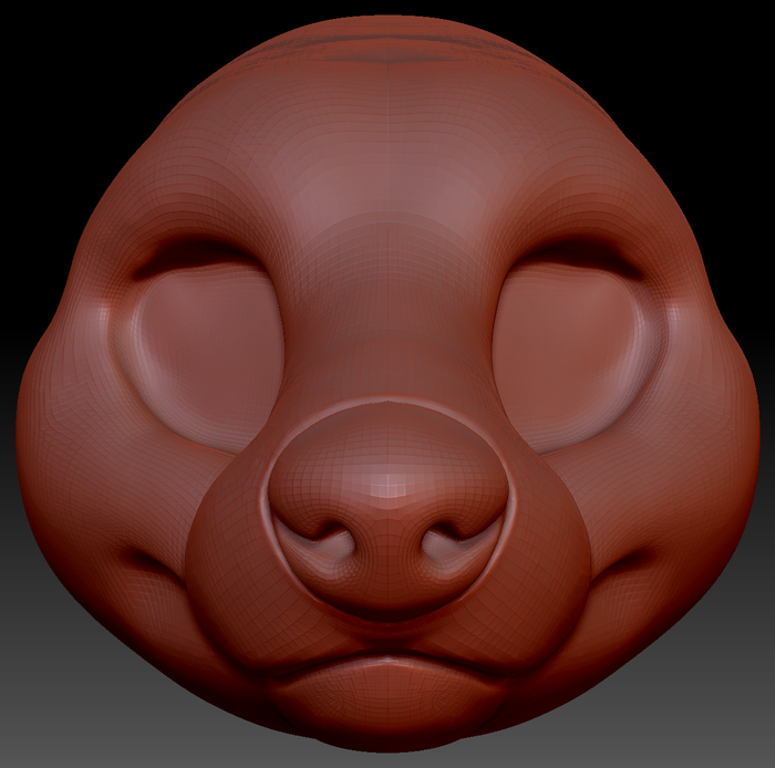 Feminine Toony Marten Head Base Variant 1