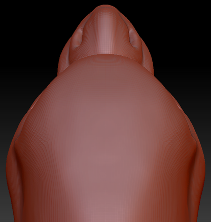 Feminine Wyvern Head Base