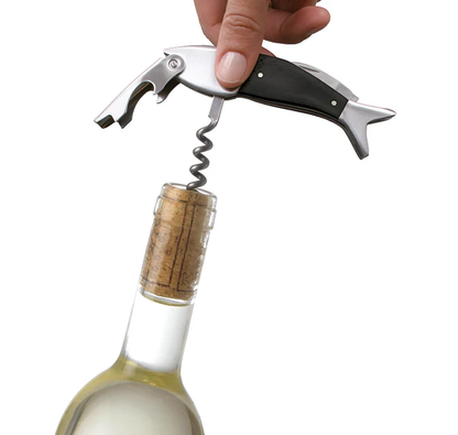Fish Corkscrew Black