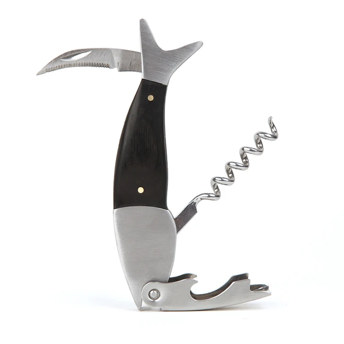 Fish Corkscrew Black