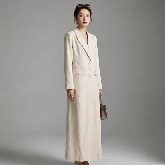 Veste coupe-vent ajustée couleur abricot - Koreanxwear - Taille S