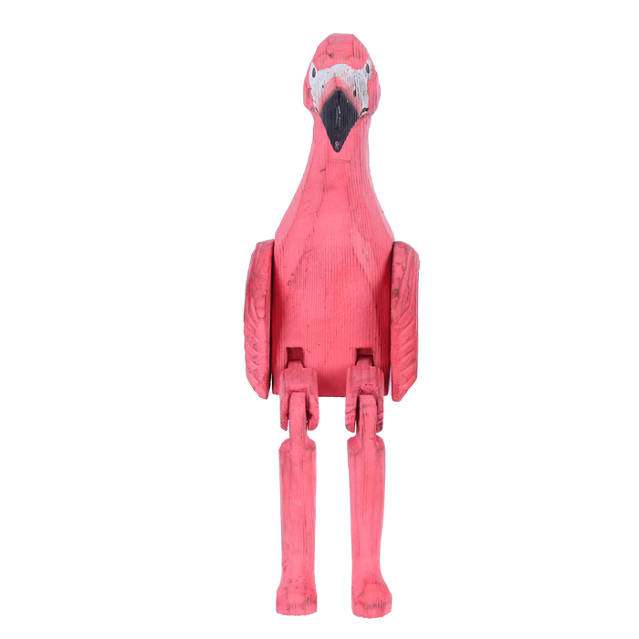 Flamingo Shelf with Dangling Legs