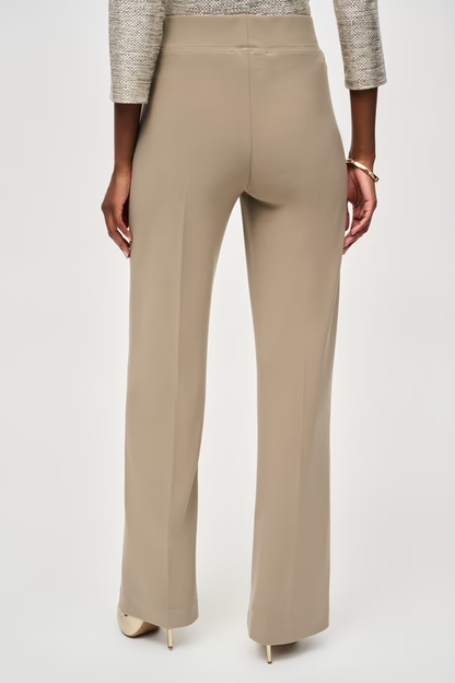 Flare High-waisted Trousers-Moonstone