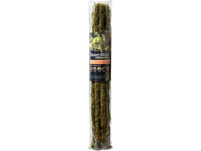 Galapagos Mossy Sticks, 24" (6 pack) Galapagos