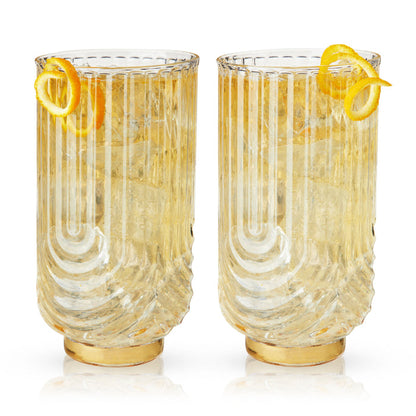 Gatsby Highball Glasses Default Title