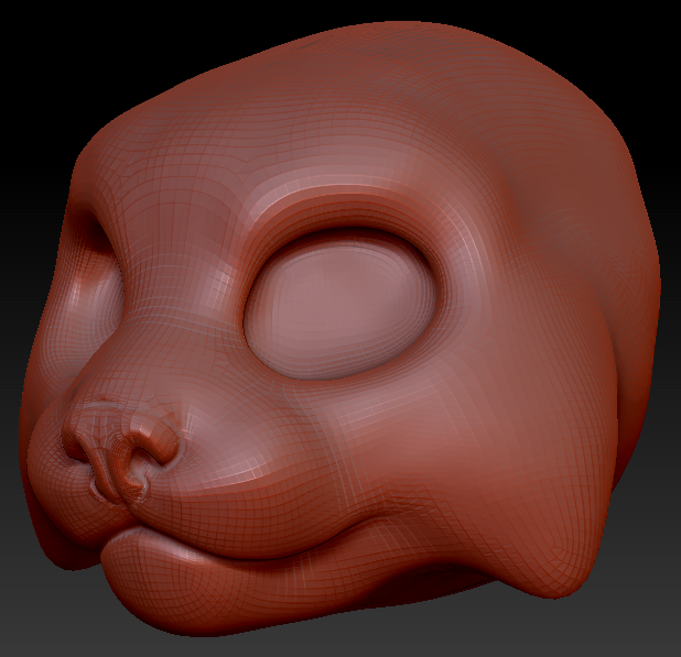 Gender Neutral Bobcat/Lynx Head Base