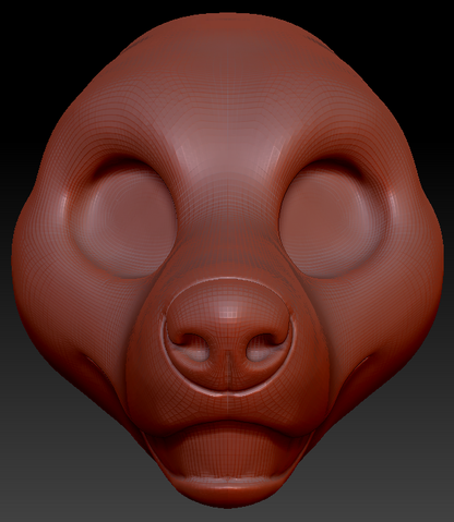 Gender Neutral Corgi Static Jaw Head Base