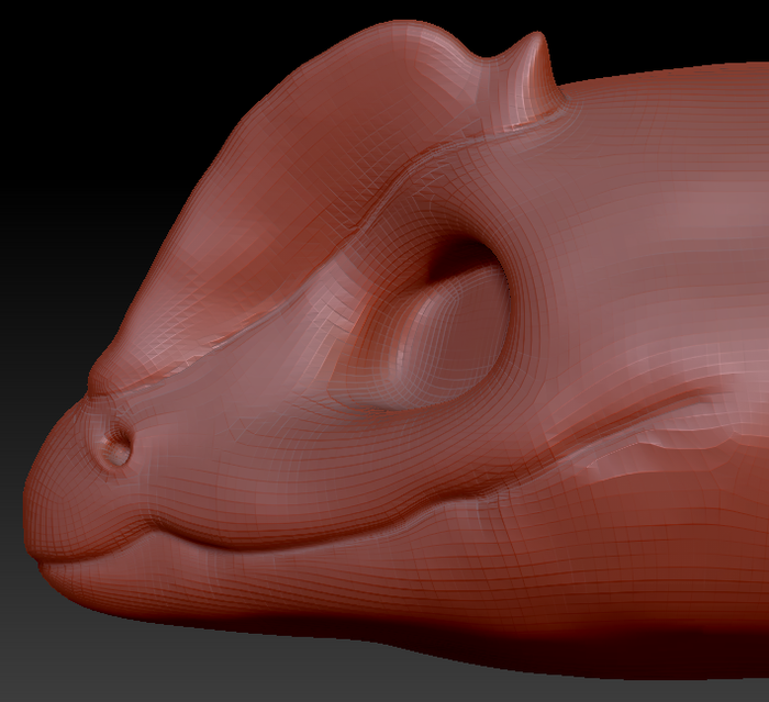 Gender Neutral Dilophosaurus Head Base Complex Variant 1