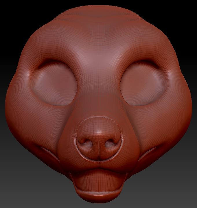 Gender Neutral Fox Static Jaw Head Base