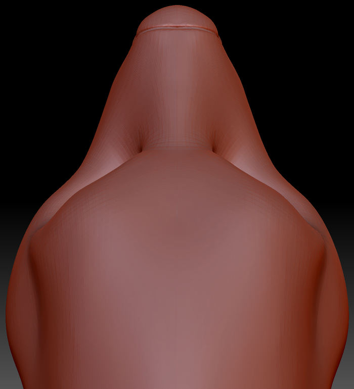 Gender Neutral Hyena Head Base Variant 2