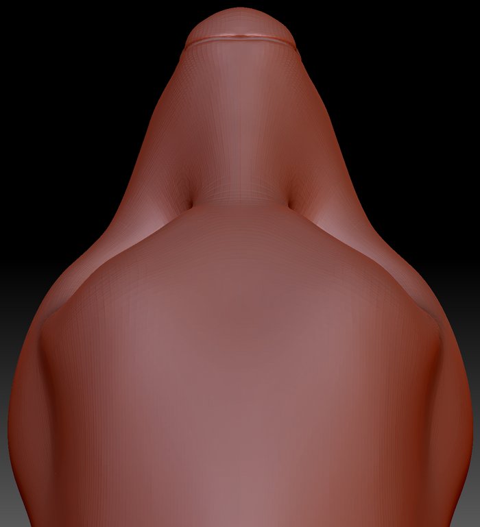 Gender Neutral Hyena Head Base Variant 3