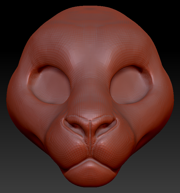Gender Neutral Jaguar Head Base