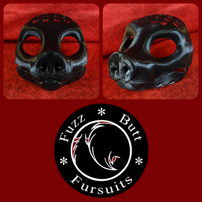 Gender Neutral Pig Head Base
