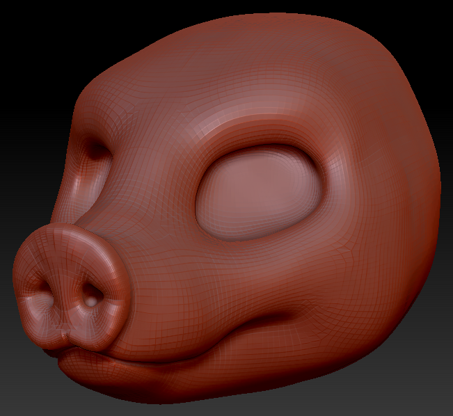Gender Neutral Pig Head Base