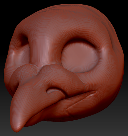 Gender Neutral Pigeon Head Base