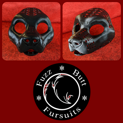Gender Neutral Pitbull Static Jaw Head Base Variant 1